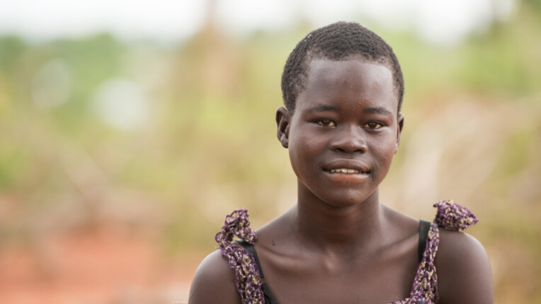 Annet Konga(pictured), 16 is now the head-of-household for her three siblings - Emmanuel Longa, 13, Irene Kobang, 8 AND (Juru) Gladys, 6. Both of her parents died of HIV and TB in 2012, long before she and her family were forced to flee in 2016 from the violence of civil war in her native South Sudan.