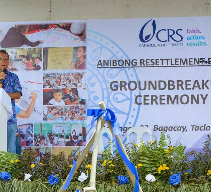 John William Girsang, CRS technical advisor for shelter programs.